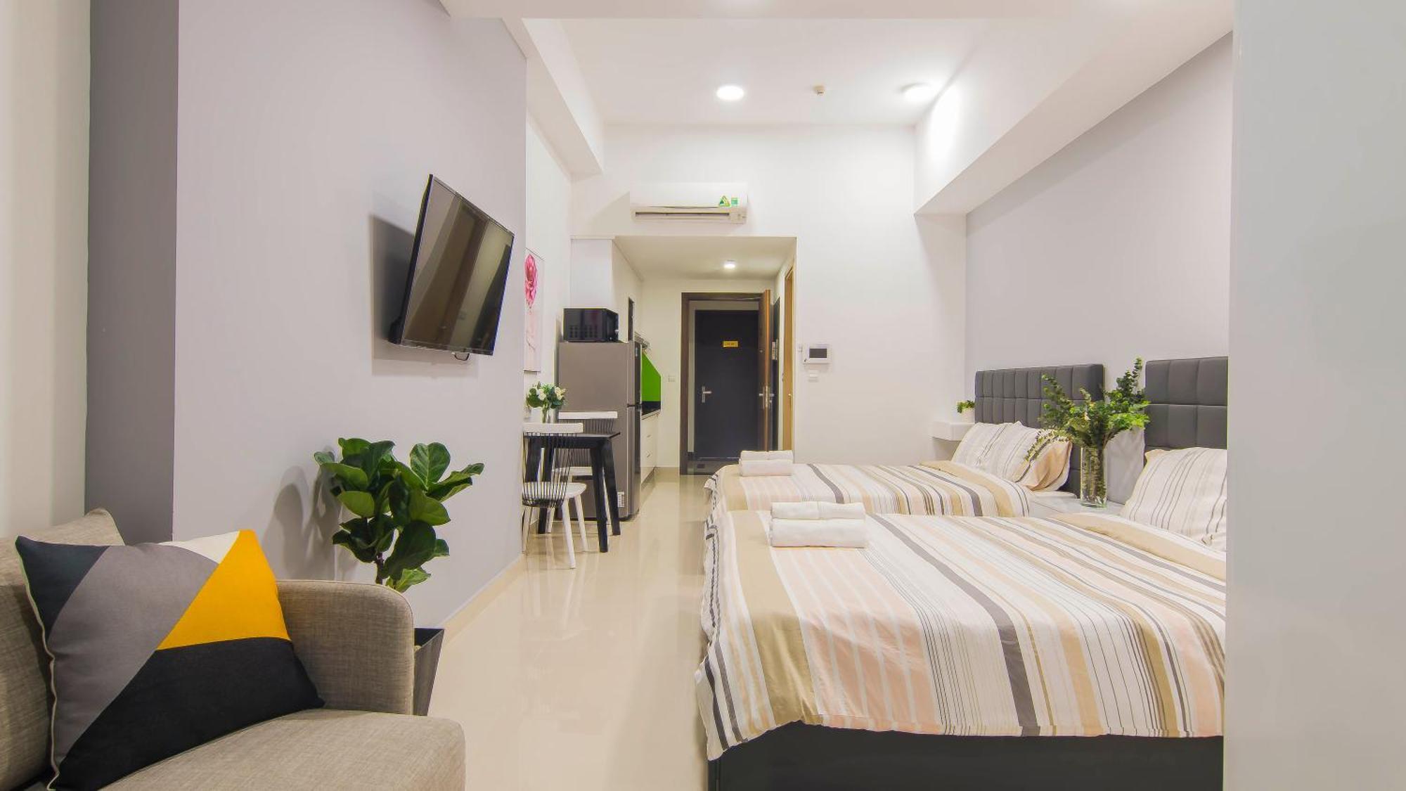 Min' - Rivergate Downtown Bui Vien - Free Pool Căn hộ